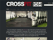 Tablet Screenshot of crossfitiom.com
